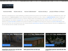 Tablet Screenshot of photopiscine.net